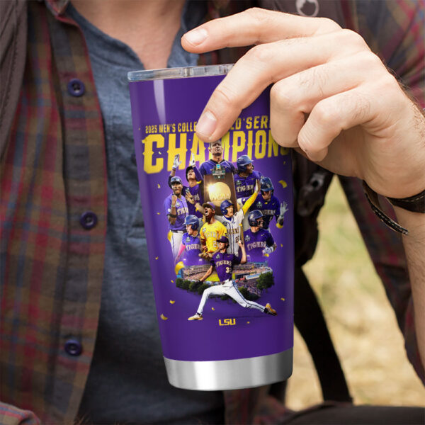 LSU Tigers Baseball Tumbler Cup - NGHIAVT 2879