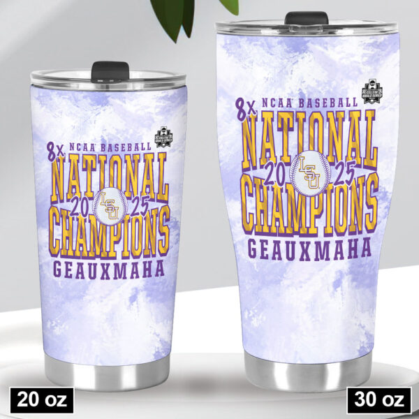 LSU Tigers Baseball Tumbler Cup - NGHIAVT 2880