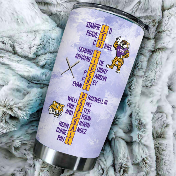 LSU Tigers Baseball Tumbler Cup - NGHIAVT 2880