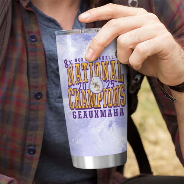 LSU Tigers Baseball Tumbler Cup - NGHIAVT 2880