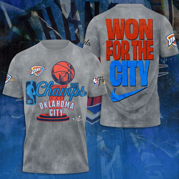 Oklahoma City Thunder 3D Apparel - NGHIAVT 2883