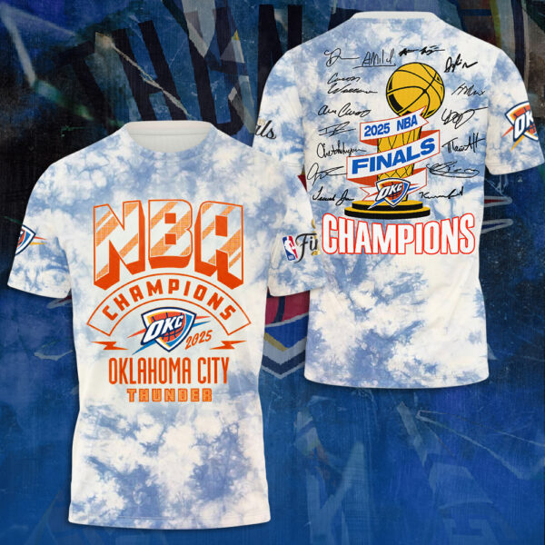 Oklahoma City Thunder 3D Apparel - NGHIAVT 2884
