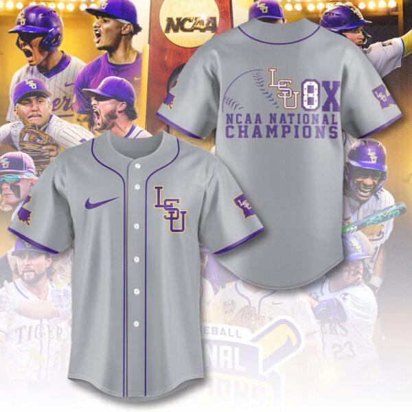 LSU Tigers Baseball Baseball Jersey - NGHIAVT 2887
