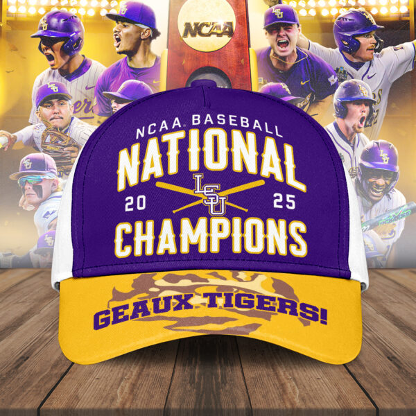 LSU Tigers Baseball Classic Cap - NGHIAVT 2890