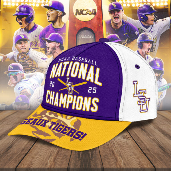 LSU Tigers Baseball Classic Cap - NGHIAVT 2890
