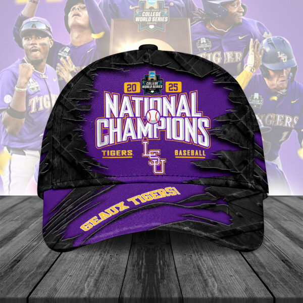 LSU Tigers Baseball Classic Cap - NGHIAVT 2901