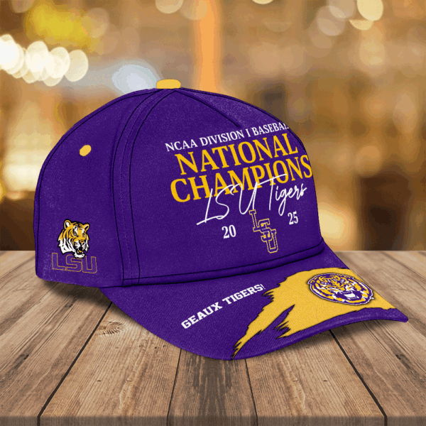 LSU Tigers Baseball Classic Cap - NGHIAVT 2909