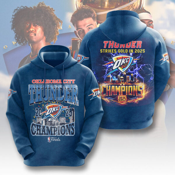 Oklahoma City Thunder 3D Apparel - NGHIAVT 2911