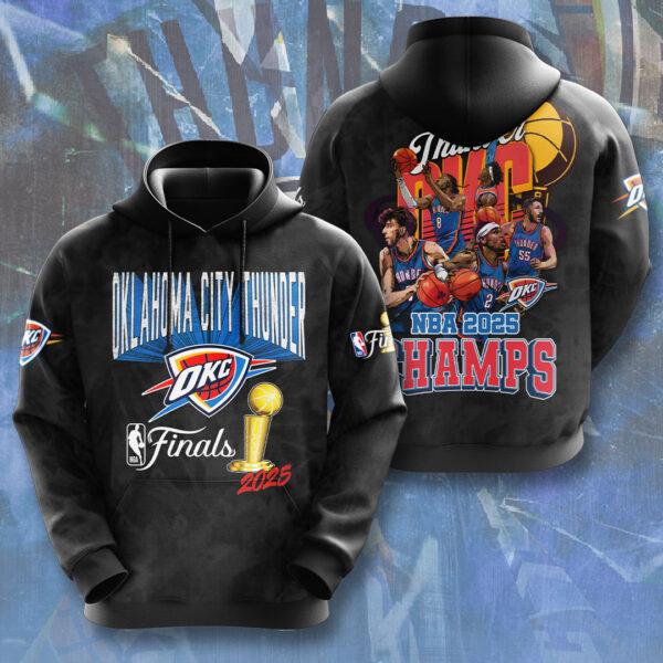Oklahoma City Thunder 3D Apparel - NGHIAVT 2913