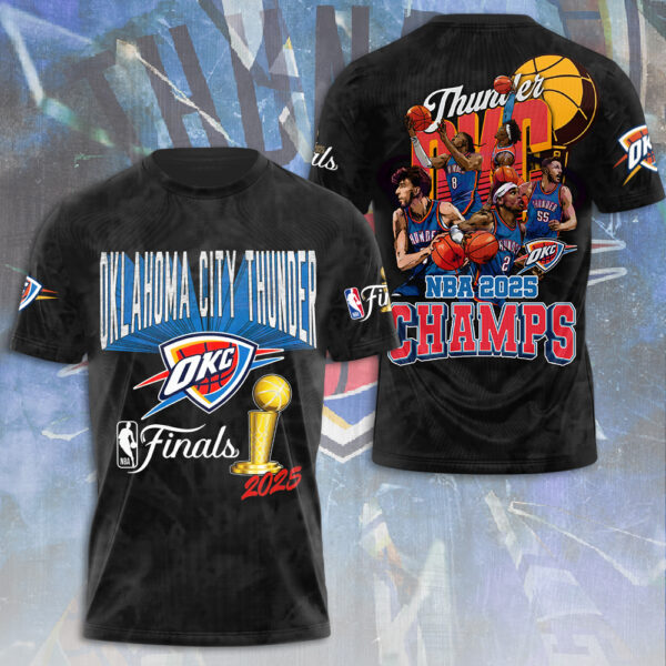 Oklahoma City Thunder 3D Apparel - NGHIAVT 2913