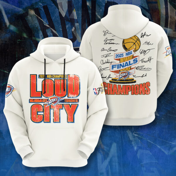 Oklahoma City Thunder 3D Apparel - NGHIAVT 2914