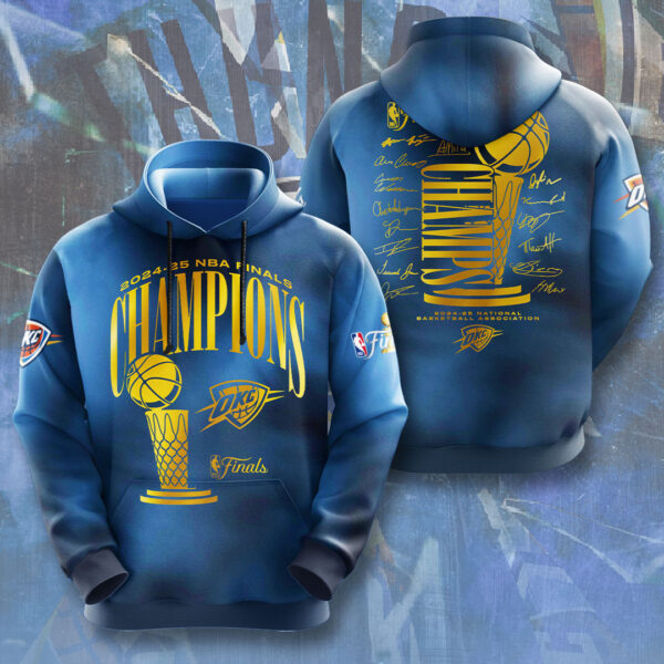Oklahoma City Thunder 3D Apparel - NGHIAVT 2915