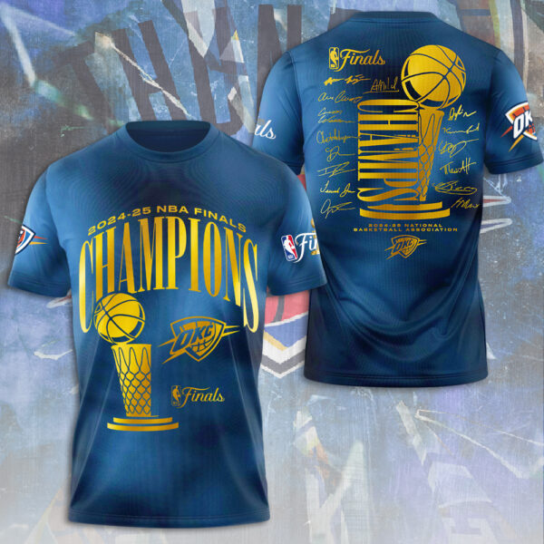 Oklahoma City Thunder 3D Apparel - NGHIAVT 2915