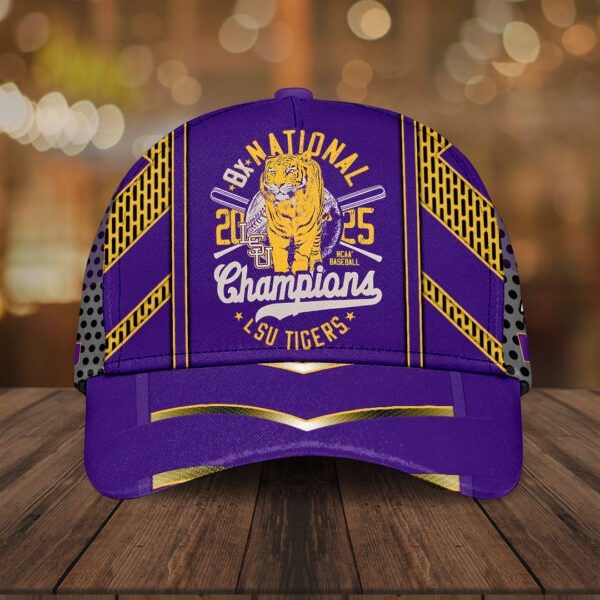 LSU Tigers Baseball Classic Cap - NGHIAVT 2941