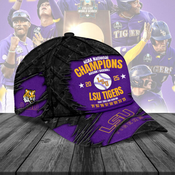 LSU Tigers Baseball Classic Cap - NGHIAVT 2944