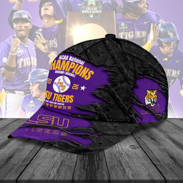 LSU Tigers Baseball Classic Cap - NGHIAVT 2944