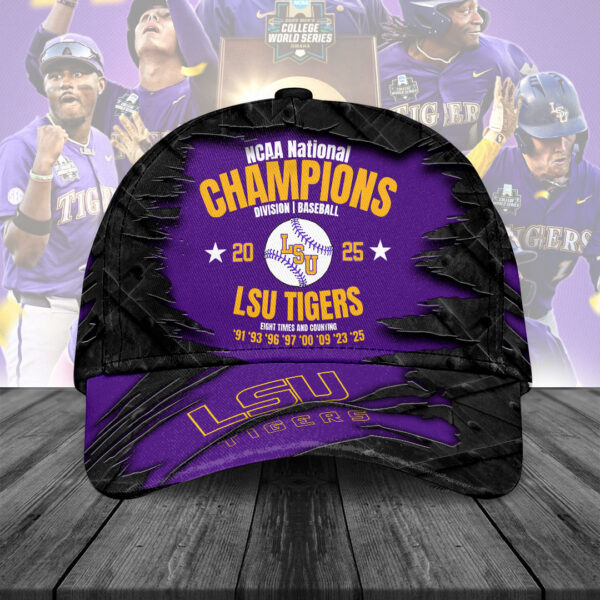 LSU Tigers Baseball Classic Cap - NGHIAVT 2944