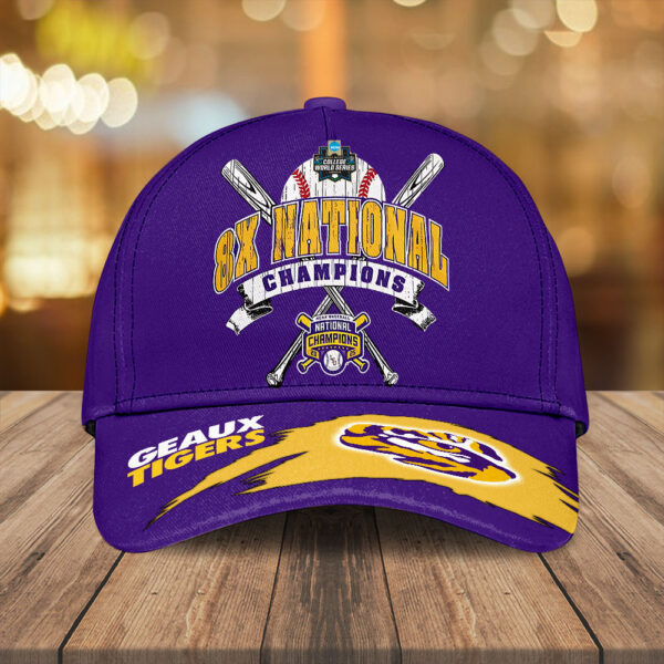 LSU Tigers Baseball Classic Cap - NGHIAVT 2945