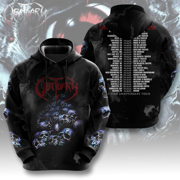 Obituary Band 3D Apparel - GNE 3753