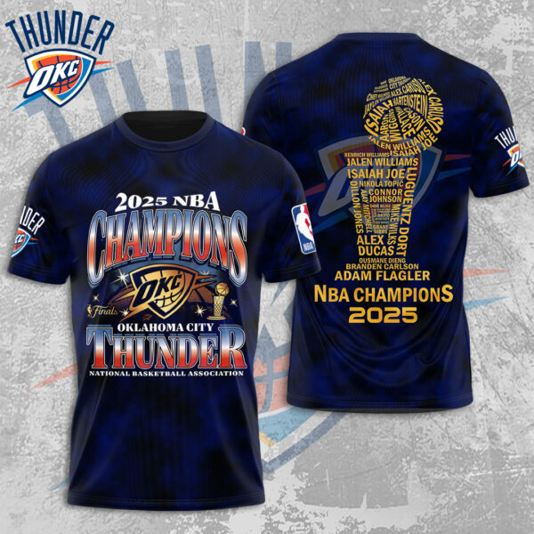 Oklahoma City Thunder 3D Apparel - MAITM 11757