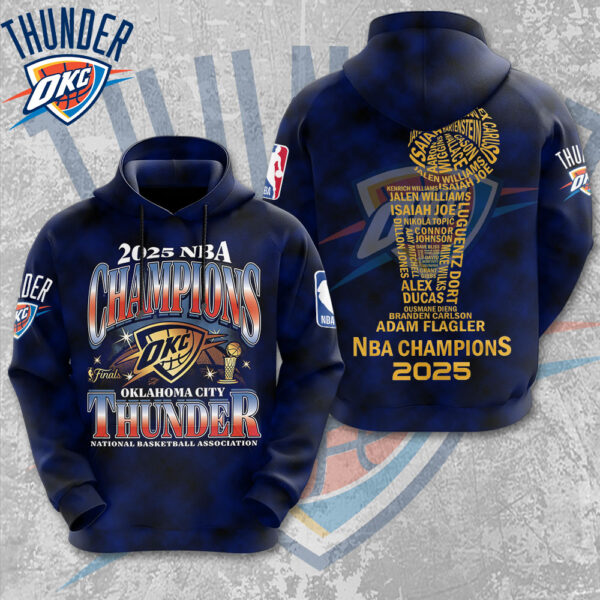 Oklahoma City Thunder 3D Apparel - MAITM 11757