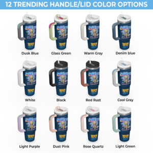 Oklahoma City Thunder 40oz Stanley Tumbler - HOATT 11406