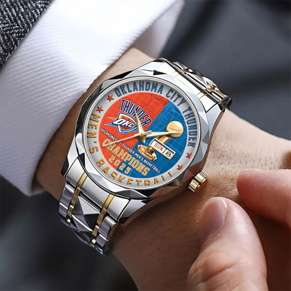 Oklahoma City Thunder Alloy Luxury Quartz Watch - TANTN 13911
