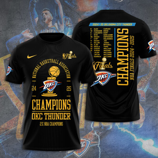 Oklahoma City Thunder 3D Apparel - TANTN 13926