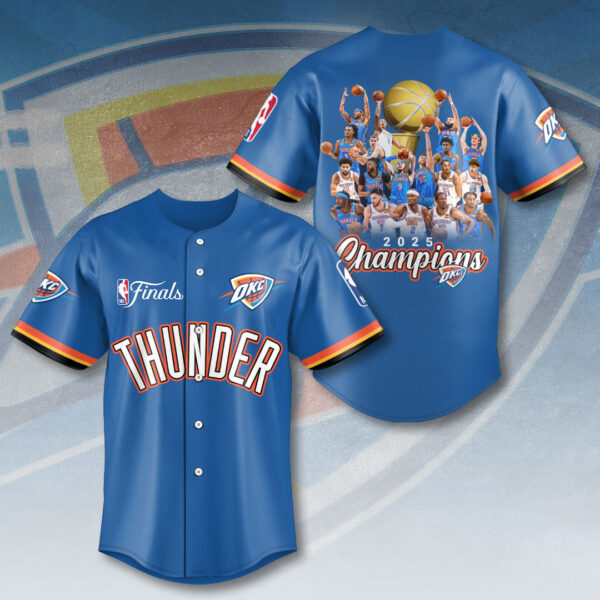 Oklahoma City Thunder Baseball Jersey - HOATT 11407