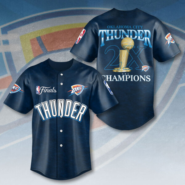 Oklahoma City Thunder Baseball Jersey - HOATT 11409
