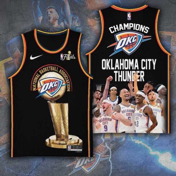 Oklahoma City Thunder Basketball Jersey - TANTN 13995
