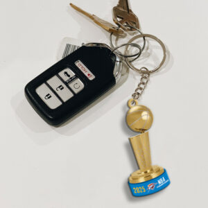 Oklahoma City Thunder Custom Shape 2-sided Keychain - MAITM 11749