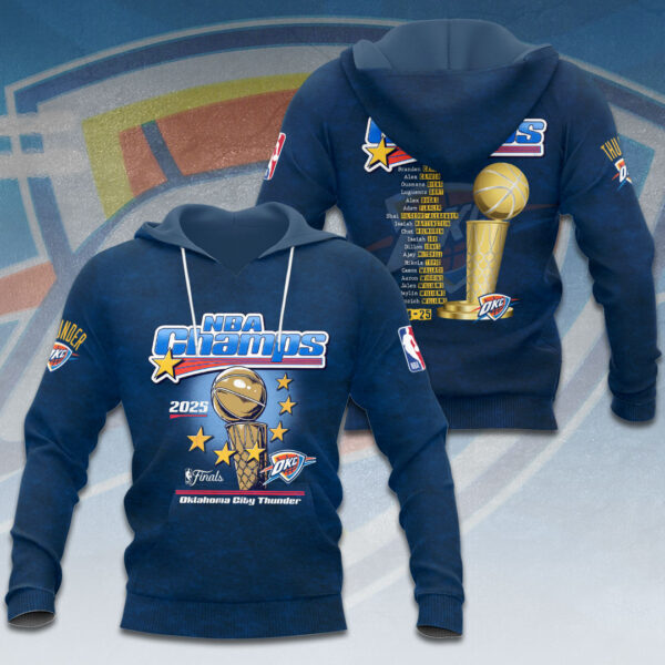 Oklahoma City Thunder 3D Apparel - HOATT 11376