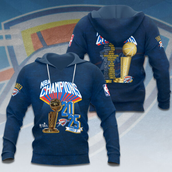 Oklahoma City Thunder 3D Apparel - HOATT 11404