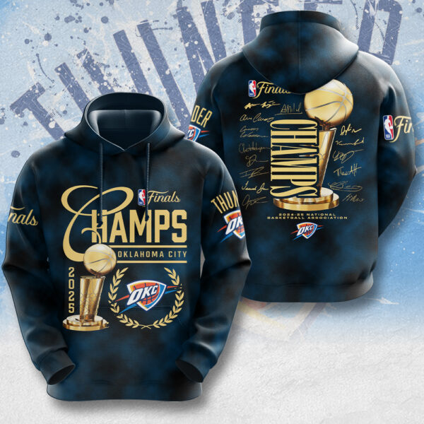 Oklahoma City Thunder 3D Apparel - MAITM 11767