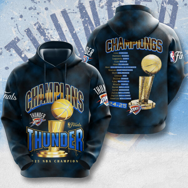 Oklahoma City Thunder 3D Apparel - MAITM 11776