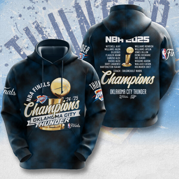 Oklahoma City Thunder 3D Apparel - MAITM 11779
