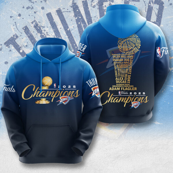 Oklahoma City Thunder 3D Apparel - MAITM 11800