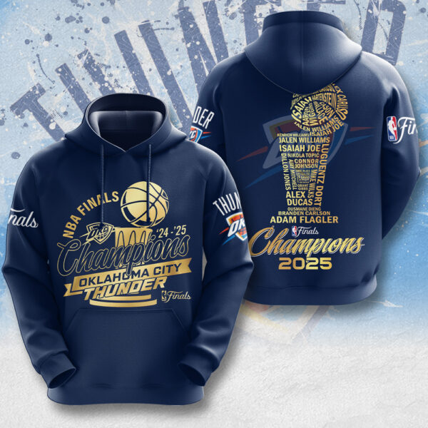 Oklahoma City Thunder 3D Apparel - MAITM 11802