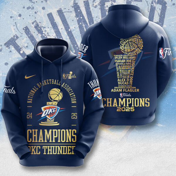 Oklahoma City Thunder 3D Apparel - MAITM 11803
