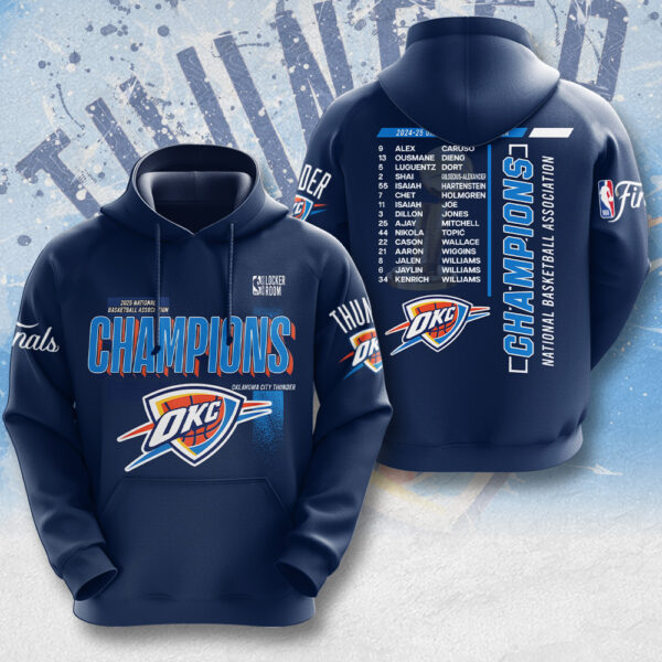 Oklahoma City Thunder 3D Apparel - MAITM 11820