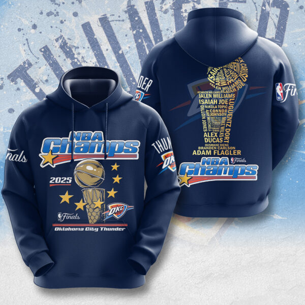 Oklahoma City Thunder 3D Apparel - MAITM 11829