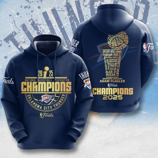 Oklahoma City Thunder 3D Apparel - MAITM 11838