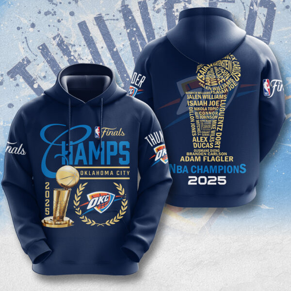 Oklahoma City Thunder 3D Apparel - MAITM 11839