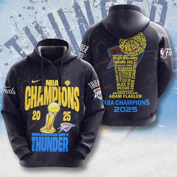 Oklahoma City Thunder 3D Apparel - MAITM 11849