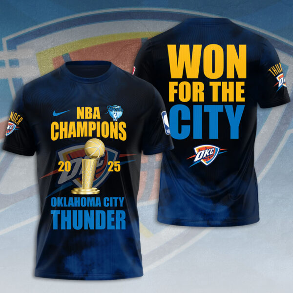 Oklahoma City Thunder 3D Apparel - HOATT 11359