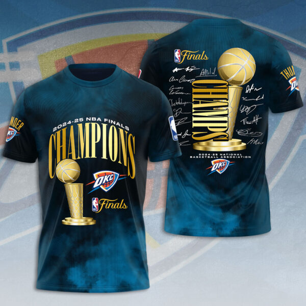 Oklahoma City Thunder 3D Apparel - HOATT 11360