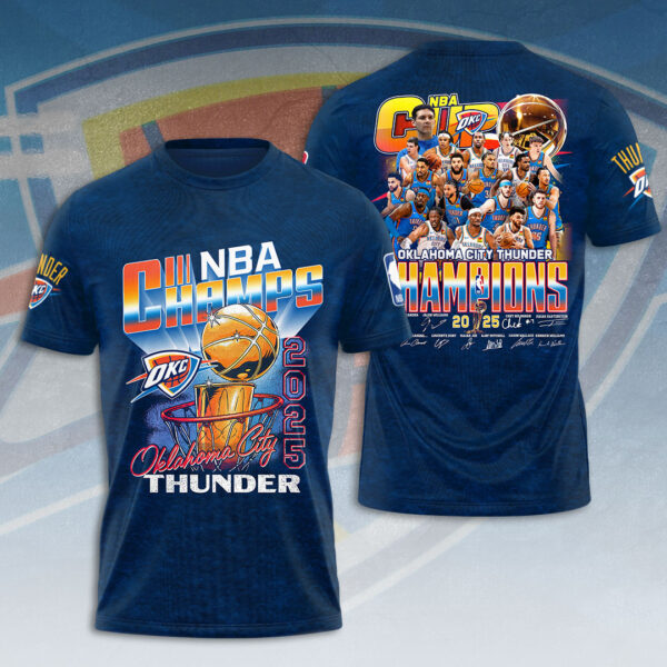 Oklahoma City Thunder 3D Apparel - HOATT 11440