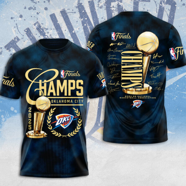 Oklahoma City Thunder 3D Apparel - MAITM 11767
