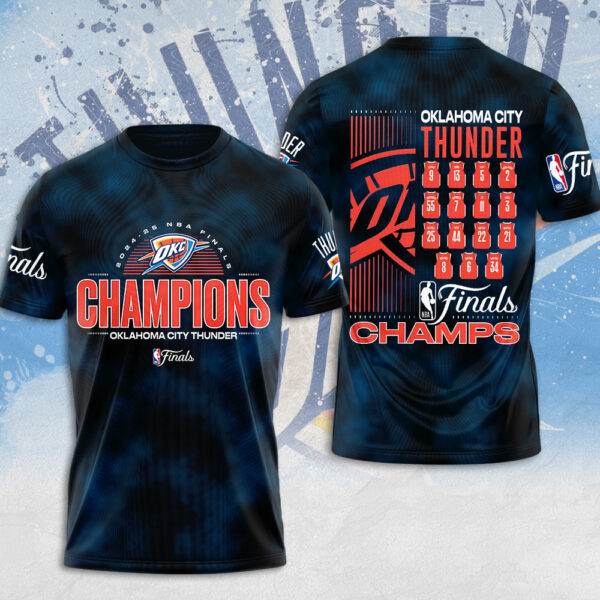 Oklahoma City Thunder 3D Apparel - MAITM 11772
